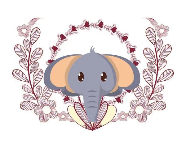 Cute animal cartoon — Stock Vector