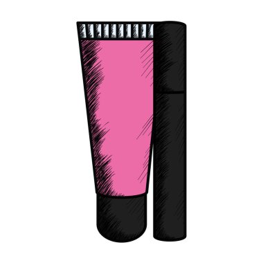 parlak makyaj çizim simgesi