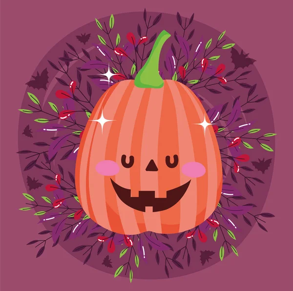 Trick or treat - happy halloween — Stock Vector