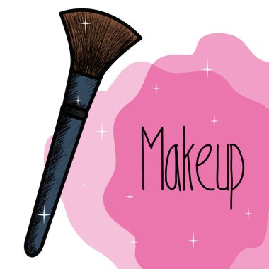 fırça çizim simgesini makyaj