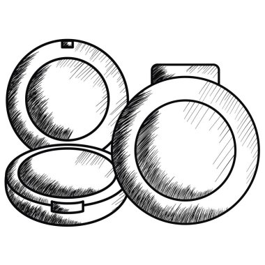 iki allık makyaj simgesi