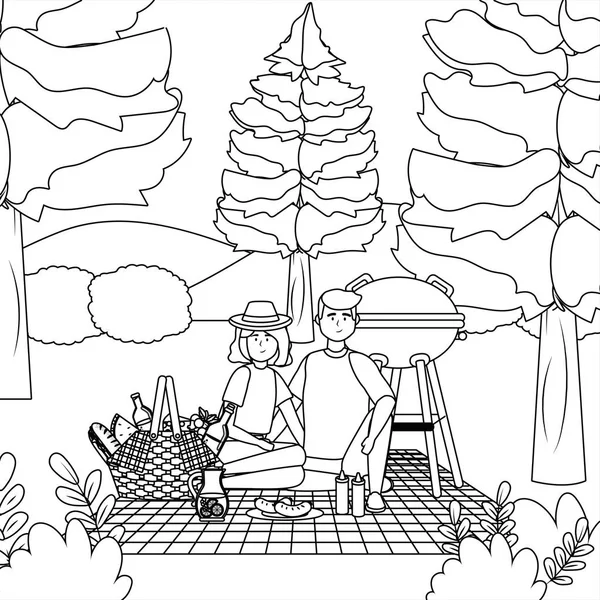 Schwarzweiße Darstellung der Weihnachtskrippe mit