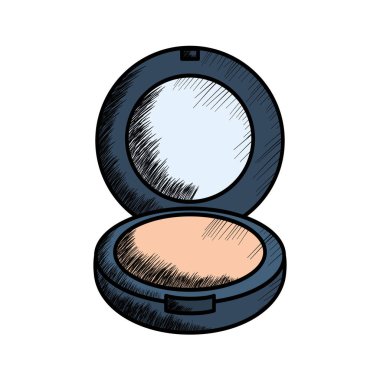 allık çizim simgesi makyaj