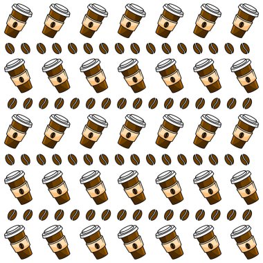 Kahve fincanı ve tam tahıl.