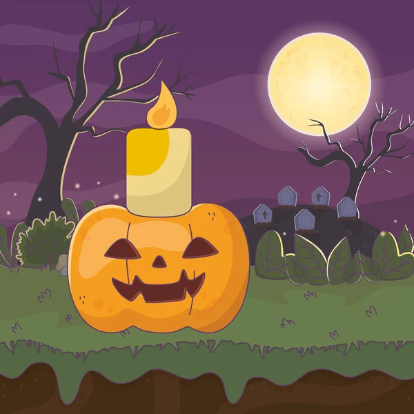 Trick or Treat-Happy Halloween — Stockvector