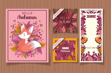 Merhaba sonbahar yaprakları sezonu