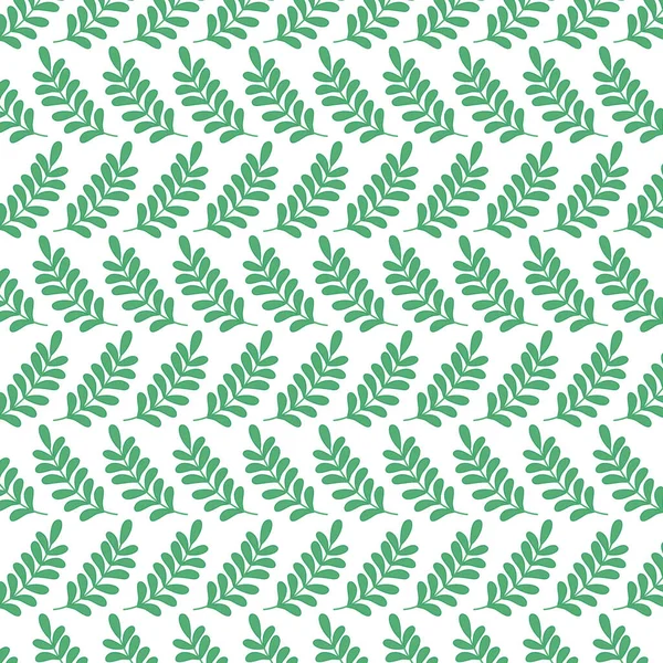 Πράσινο φόντο φύλλα κλαδί φύλλωμα — Διανυσματικό Αρχείο