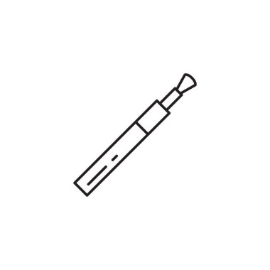 makyaj fırçası düz biçim simgesi