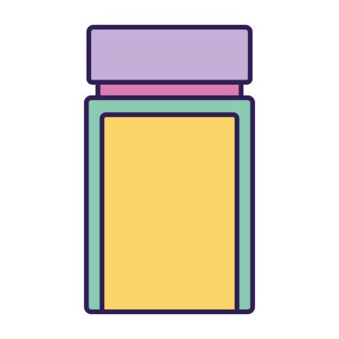 flask jar with cap icon