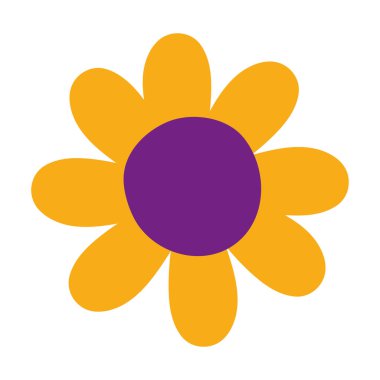 İzole tasarlamak vektör çiçek