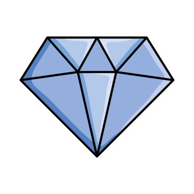 diamon rock jewerly pop art style