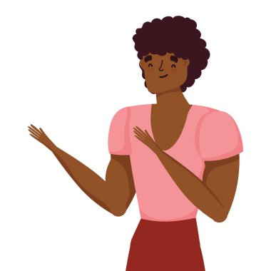 İzole edilmiş Avatar Adam vektör tasarımı