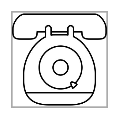 telefon hizmeti desteği mobil pazarlama ve e-ticaret hattı biçim simgesi