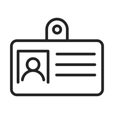 siber güvenlik ve bilgi ya da ağ koruma kimliği çizgi simgesi