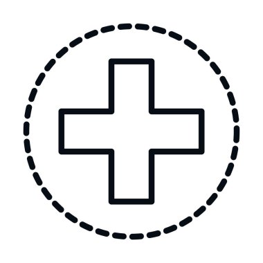 Matematik okulu bilim aritmetik toplama sembolü çizgisi ve biçim simgesi