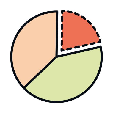 Matematik okulu bilim diyagramı istatistik satırı ve biçim simgesi