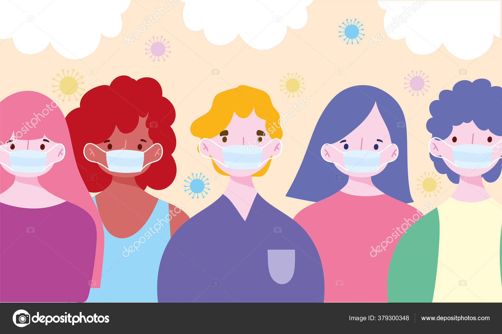 Médico Smiling Face Dos Desenhos Animados Com Ilustração Do Vetor