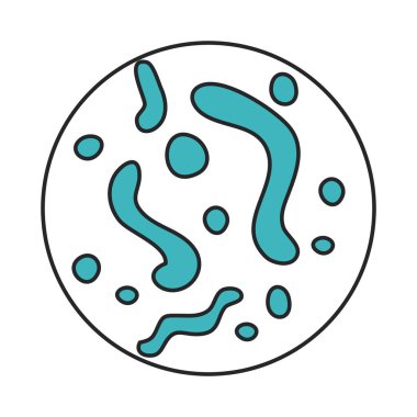 covid 19 koronavirüs patojen salgını salgını salgını yayıyor ve biçim simgesini dolduruyor