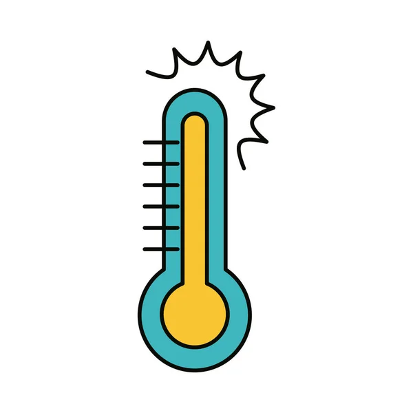 Covide 19 coronavirus, thermomètre, prévention propagation épidémie maladie pandémie plat style icône — Image vectorielle