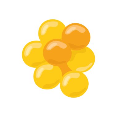 Virüs bakterileri mikrobiyoloji mikroskop hastalıklı izole ikon tasarımı