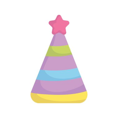 parti şapkası dekorasyonu izole tasarım simgesi
