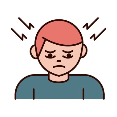 covid 19 koronavirüs önleme, kas ağrısı, salgın salgını yayma ve biçim simgesini doldurma