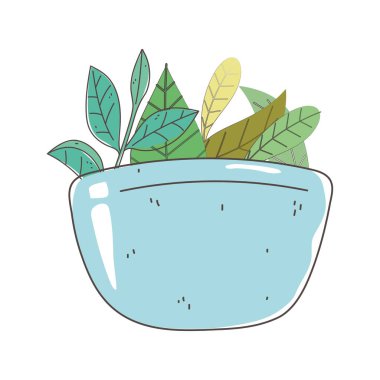 Salata yapraklı taze market kasesi, organik sağlıklı sebzeler.