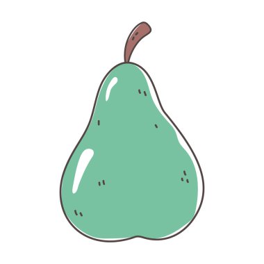 armut organik taze besin sağlıklı yiyecek izole edilmiş ikon tasarımı