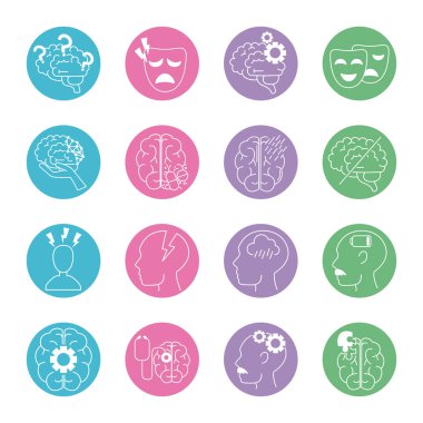 Alzheimer hastalığı, zihinsel yetenek ikonlarının azalması çizgi biçimi belirler