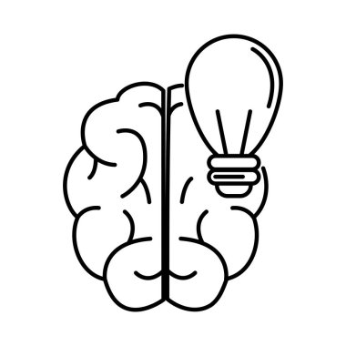 Alzheimer hastalığı, beyin yaratıcılığı, zihinsel insan yetenek çizgisi simgesindeki azalma