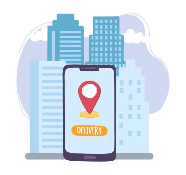 covid-19 Coronavirus, teslimat servisi, akıllı telefon siparişi