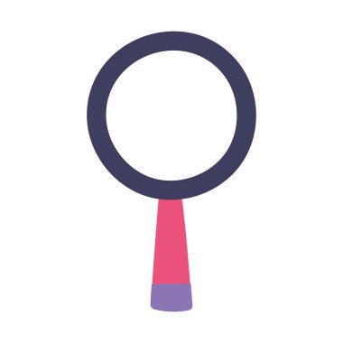 büyüteç arama keşfi izole tasarım simgesi bul