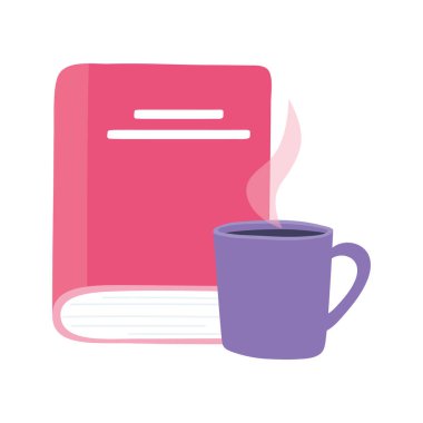 çevrimiçi eğitim, kitap ve kahve fincanı eğitimi ve dijital öğrenim dersleri