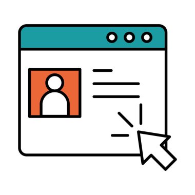 çevrimiçi eğitim, ev ödevi tıklama, web sitesi ve mobil eğitim kursları satırı ve simge doldurma