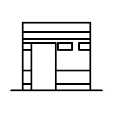 Mekke hac bayramı Mübarek Arap İslami kutlama hattı simgesi