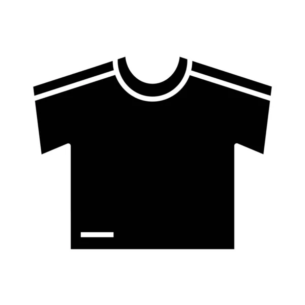 Match de football, maillot uniforme ligue récréative sport tournoi silhouette style icône — Image vectorielle