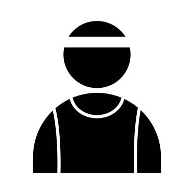 Basketbol oyunu, oyuncu karakter canlandırma spor silueti tarzı simge