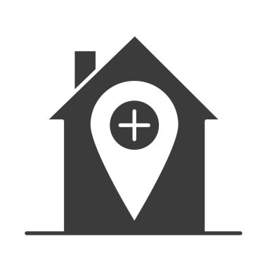 covid 19 koronavirüs sosyal uzaklık önleme, ev korumasında kalın, salgın yayılan vektör siluet tarzı simge