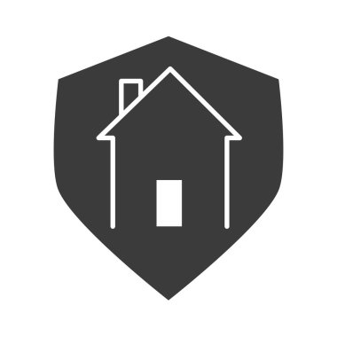 covid 19 koronavirüs sosyal uzaklık önleme, ev korumasında kalın, salgın yayılan vektör siluet tarzı simge