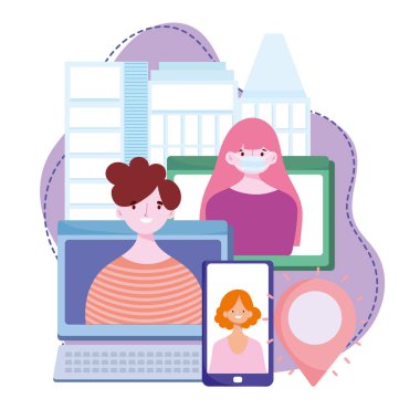 çevrimiçi eğitim, laptop akıllı telefon web sitesi dünya konumu, internet kullanarak bilgi geliştirme kursları