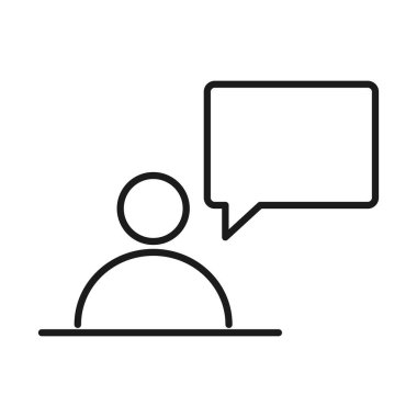 İş adamı işletme yönetimi başarılı satır biçimi simgesi geliştiriyor