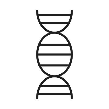 Bilim molekülü DNA Sağlık Hizmetleri Tıbbi ve Hastane Pictogram Çizgisi Biçimi simgesi