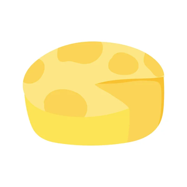 Chesse voeding geïsoleerde pictogram ontwerp witte achtergrond — Stockvector