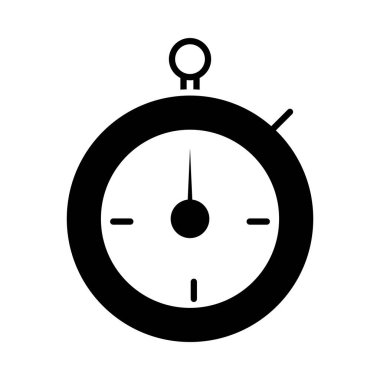 Amerikan futbolu kronometre oyun sporu profesyonel ve eğlence amaçlı siluet tasarımı simgesi