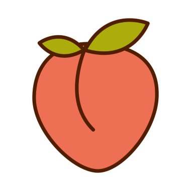 sağlıklı yiyecekler taze şeftali ürünleri ve moda ikonu