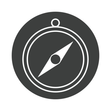 pusula gülü navigasyon kartografi ekipmanı siluet tasarım simgesi