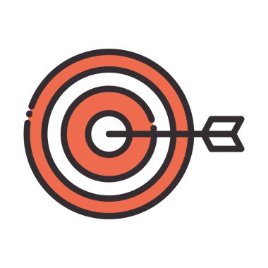 Sosyal medya hedef stratejisi dijital internet ağı iletişim teknolojisi hattı ve tasarım simgesini doldur