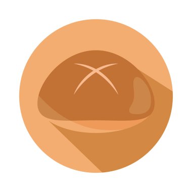 ekmek menüsü pastanesi gıda ürünleri bloğu ve düz simge