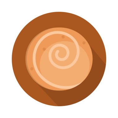 ekmekli çörek taze menü fırın gıda ürünleri bloğu ve düz simge