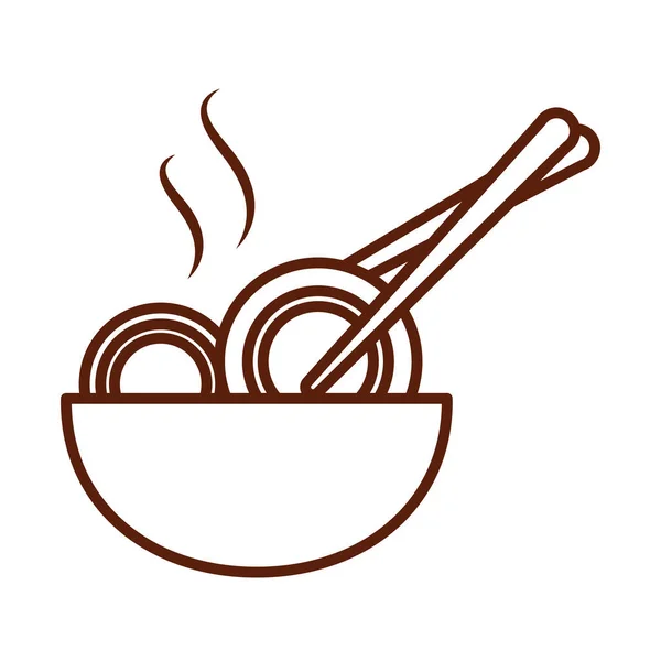 Rychlé občerstvení v misce se sitcks večeře a menu, chutné jídlo a nezdravý styl ikony — Stockový vektor